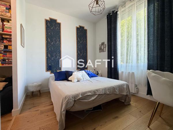 Maison 118m2 - 4 chambres - Garage et jardin