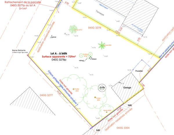 Terrain à vendre 729 m² Chaumes-en-Retz