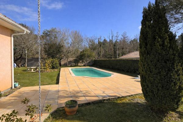 Grande Villa 155 m² p-pied avec piscine sur plus de 1300 m²