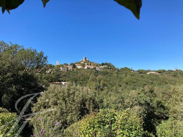 Magnifique vue sur le Chateau de Grimaud