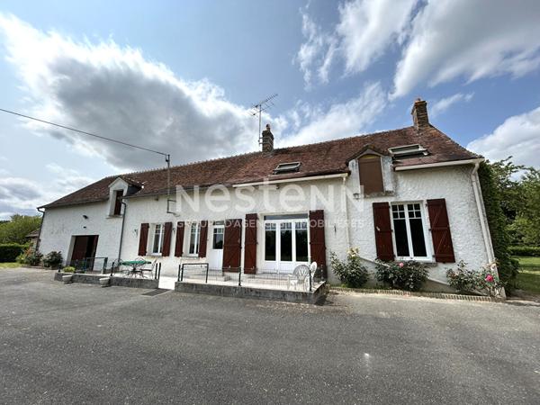 LONGERE 5 CHAMBRES AVEC DÉPENDANCES SUR TERRAIN DE 5800 M² EN CAMPAGNE DE VALENCAY (INDRE 36)