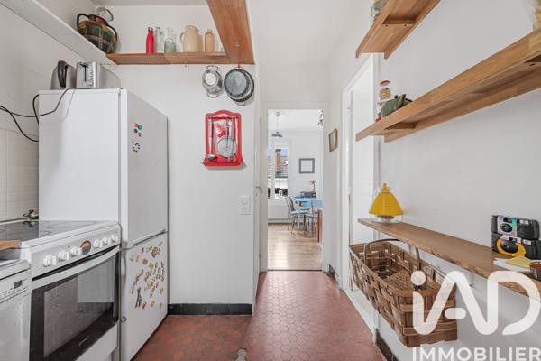 Appartement à vendre 3 pièces 39,11 m² Saint-Ouen-sur-Seine