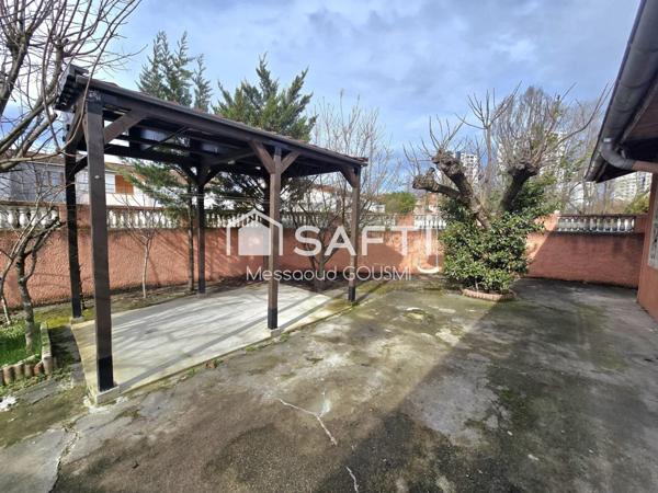 Maison de plain-pied 122 m² – 3 chambres + bureau – Garage – Atelier – Terrain 463 m² – Secteur calme