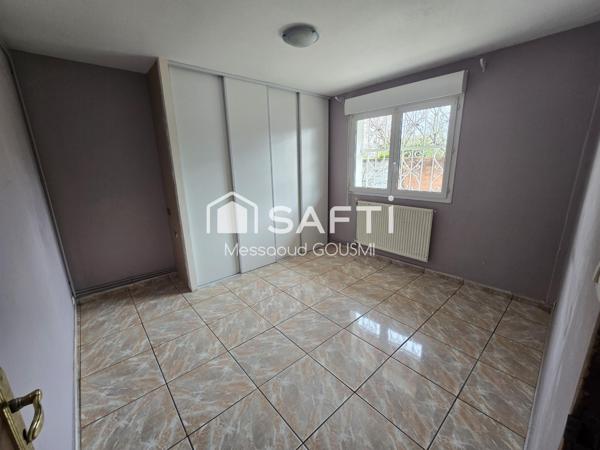 Maison de plain-pied 122 m² – 3 chambres + bureau – Garage – Atelier – Terrain 463 m² – Secteur calme