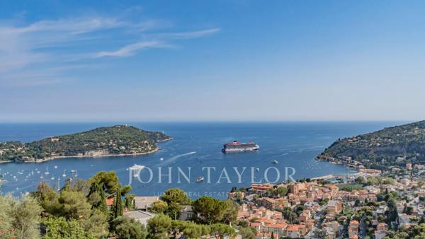 Domaine privé – Vue panoramique sur la rade de Villefranche - 7 chambres