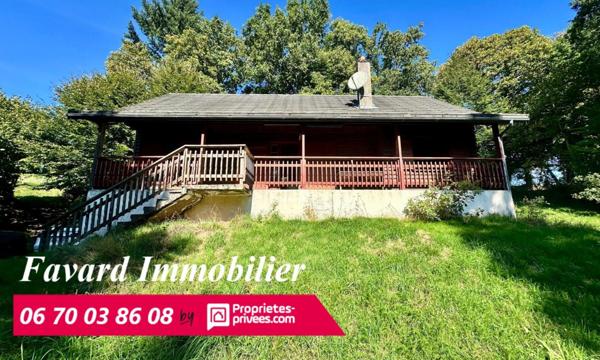 Maison 5 chambres Terrain de  4 500 m² et Prairie de 8 800m²    Treignac AFFIEUX