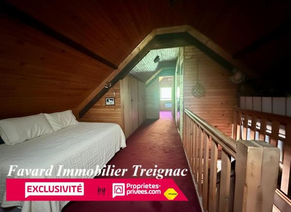 Maison 5 chambres Terrain de  4 500 m² et Prairie de 8 800m²    Treignac AFFIEUX