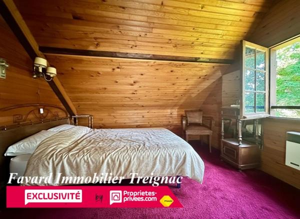 Maison 5 chambres Terrain de  4 500 m² et Prairie de 8 800m²    Treignac AFFIEUX