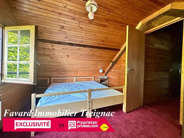 Maison 5 chambres Terrain de  4 500 m² et Prairie de 8 800m²    Treignac AFFIEUX