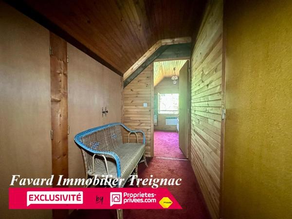 Maison 5 chambres Terrain de  4 500 m² et Prairie de 8 800m²    Treignac AFFIEUX