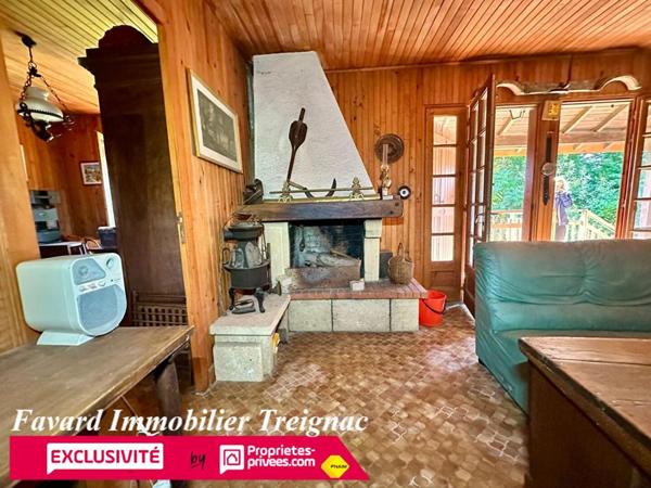 Maison 5 chambres Terrain de  4 500 m² et Prairie de 8 800m²    Treignac AFFIEUX