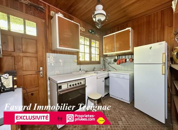 Maison 5 chambres Terrain de  4 500 m² et Prairie de 8 800m²    Treignac AFFIEUX