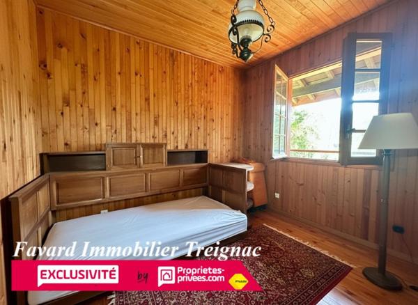 Maison 5 chambres Terrain de  4 500 m² et Prairie de 8 800m²    Treignac AFFIEUX