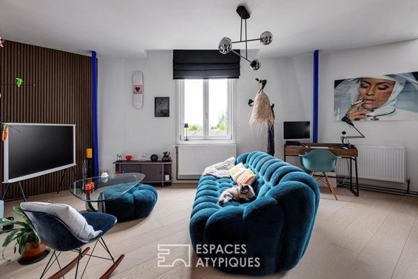 Charmant duplex sous les toits
