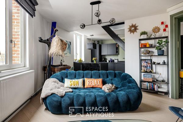 Charmant duplex sous les toits