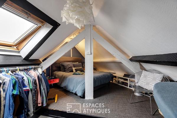 Charmant duplex sous les toits