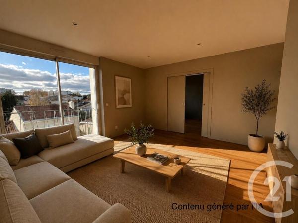 Appartement F3 à vendre  3 pièces - 75,08 m 2   BRUGES  - 33