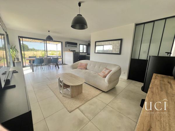 Maison contemporaine de 2022 aux belles prestations