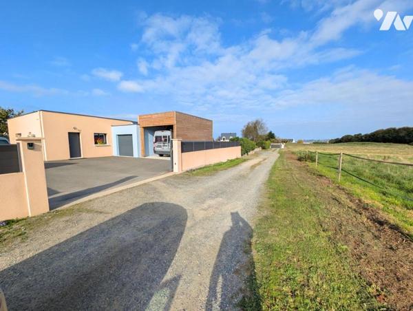 Trédrez-Locquémeau – Maison contemporaine de plain-pied, sans travaux, proche de la mer