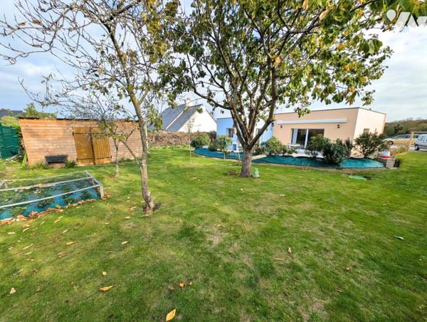 Trédrez-Locquémeau – Maison contemporaine de plain-pied, sans travaux, proche de la mer