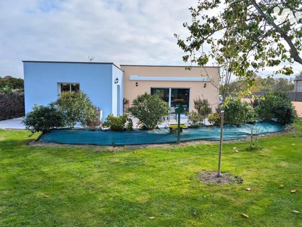 Trédrez-Locquémeau – Maison contemporaine de plain-pied, sans travaux, proche de la mer