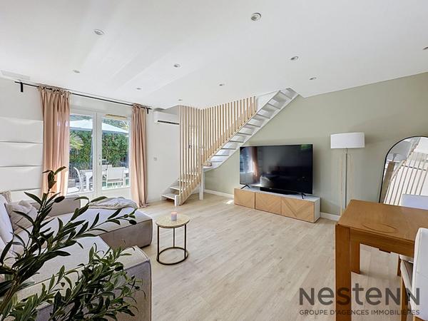 Maison T3 60 m2 avec terrasse, jardin et stationnement + local vélo et moto