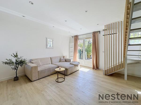 Maison T3 60 m2 avec terrasse, jardin et stationnement + local vélo et moto