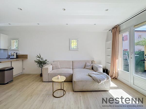Maison T3 60 m2 avec terrasse, jardin et stationnement + local vélo et moto