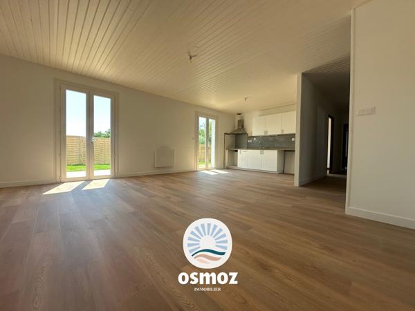 Maison type 4 avec 3 chambres et garage !