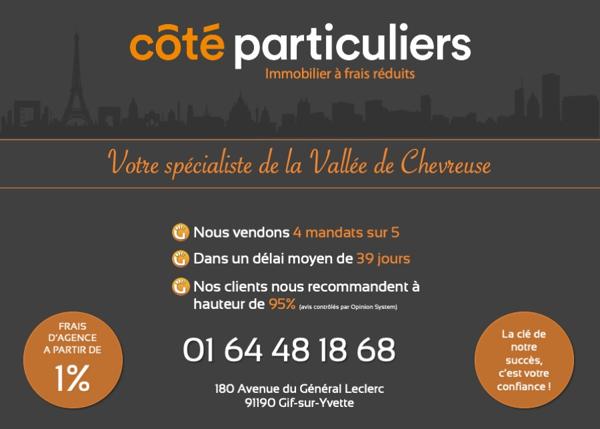 Location Appartement57,9 m² - 3 Pièces - GUYANCOURT (78280)