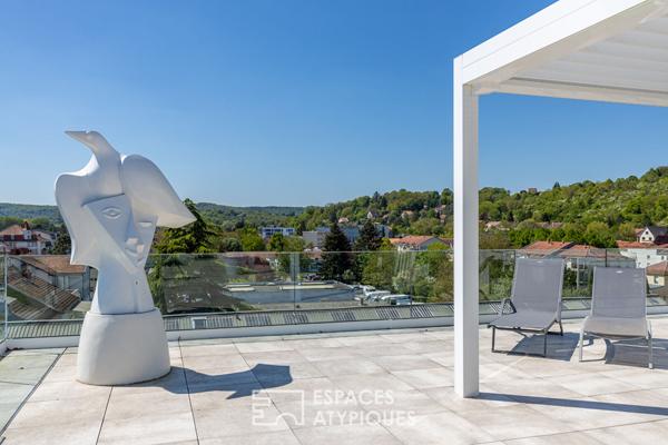 Penthouse d’exception et sa vue imprenable