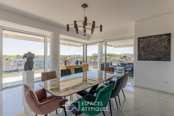 Penthouse d’exception et sa vue imprenable