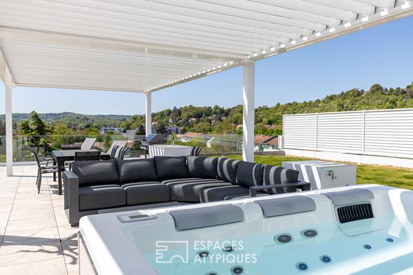 Penthouse d’exception et sa vue imprenable