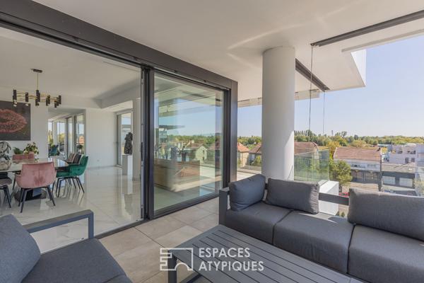 Penthouse d’exception et sa vue imprenable