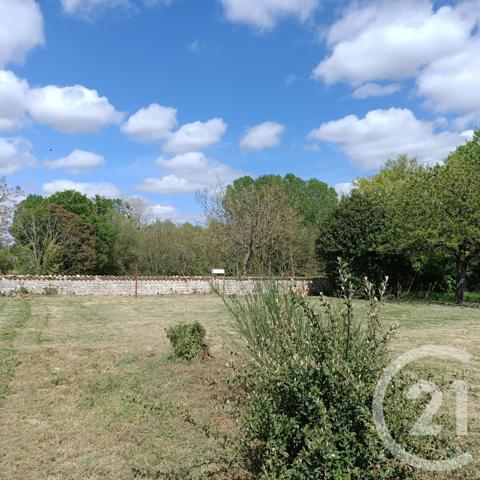 Terrain à vendre  983 m 2   CHEF BOUTONNE  - 79