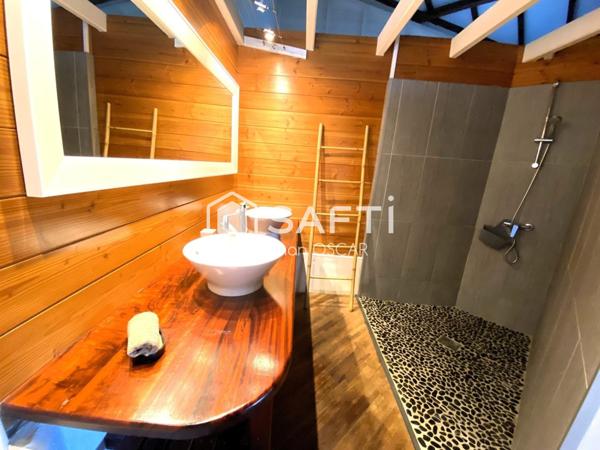 Villa F7 Sainte-Luce avec 2 bungalows, mezzanine, piscine et spa