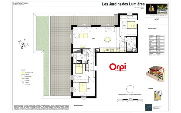 Appartement à vendre    4 pièces •  Herserange