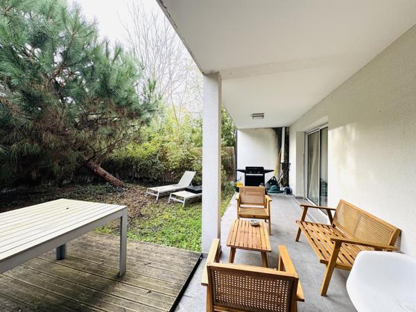 Superbe appartement T3 avec jardin et parking