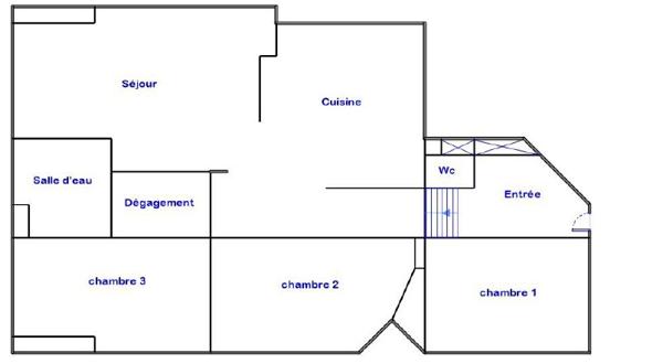 Appartement Massy 4 pièce(s) 78 m2