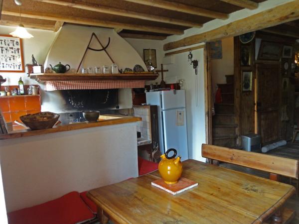 Dpt Pyrénées Orientales (66), à vendre OLETTE Maison P4 en pierres de 84 m² - terrain 809 m²