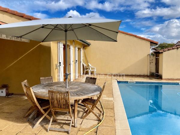 BLAGNAC – MAISON T5/6 DE PLAIN-PIED AVEC PISCINE, GARAGE ET ATELIER – CALME ET PROXIMITÉ ODYSSUD