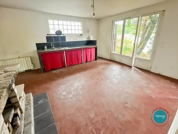 Maison individuelle sur sous-sol à rénover