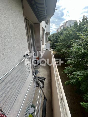 Appartement Caluire Et Cuire 3 pièce(s) 47.89 m2 avec balcon au calme