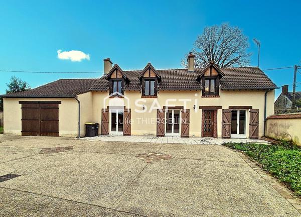 Maison 3 chambres avec terrain d'environ 1 512 m²