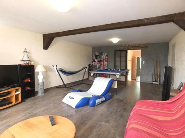 Maison115 m2 / 3 chambres / sous-sol / grand garage / terrain 1548m²