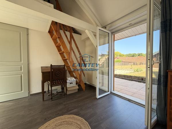 Maison individuelle plain pied en pierre – 90 m² – 3 chambres – Terrain 1 468 m²