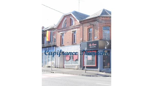 Dpt Aisne (02),sur Hirson, à vendre immeuble mixte d'une surface totale de 141.07m² sur une parcelle de 130m²