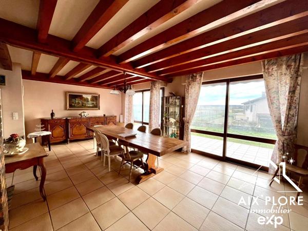 Maison de caractère 204 m² – Terrain 1 500 m² – BÉLIGNEUX (01360)