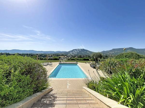 Ardèche, Chomérac - Vue panoramique, piscine & exposition plein Sud