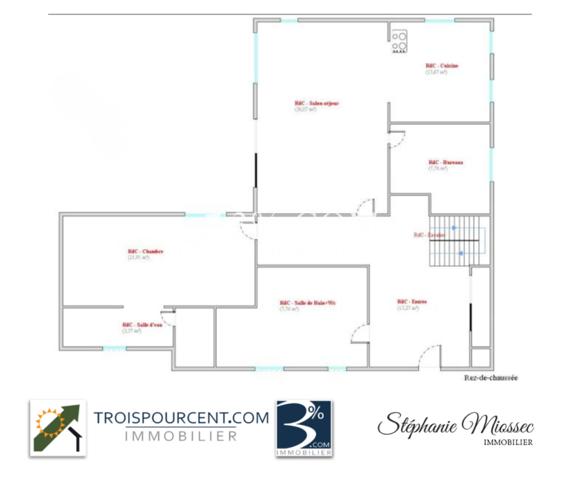 Maison 8 pièce(s) 6 chambre(s) 183 m²